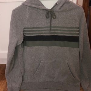 Grey/Green Zine hoodie